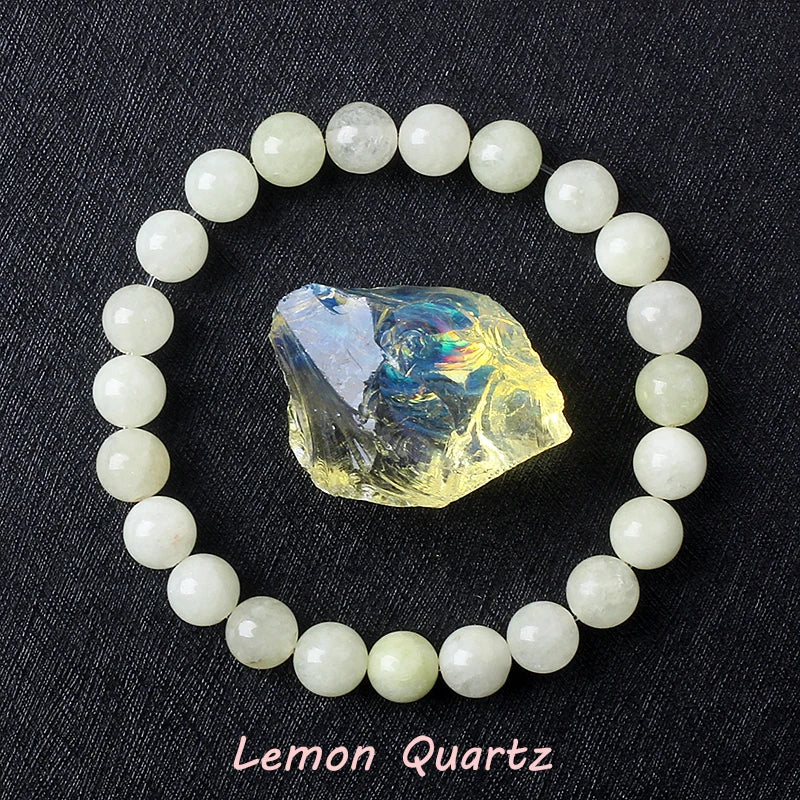 Geniune Epidote Zoisite Bead Bracelet Homme Natural Quartz Lava Tiger Eye Stone Bracelet Made of Natural Stone Jewelry for Women