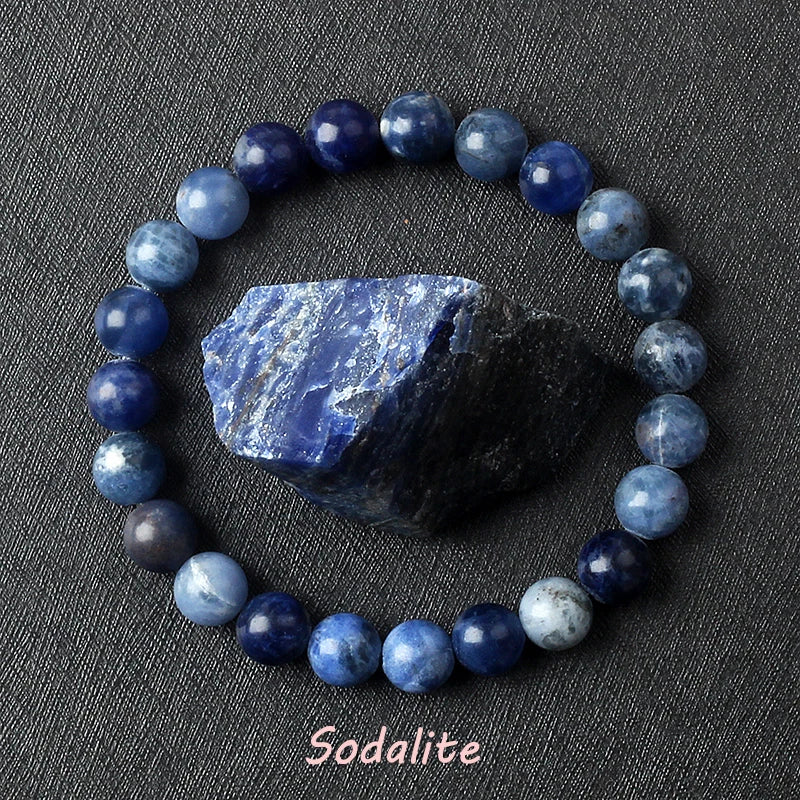 Geniune Epidote Zoisite Bead Bracelet Homme Natural Quartz Lava Tiger Eye Stone Bracelet Made of Natural Stone Jewelry for Women