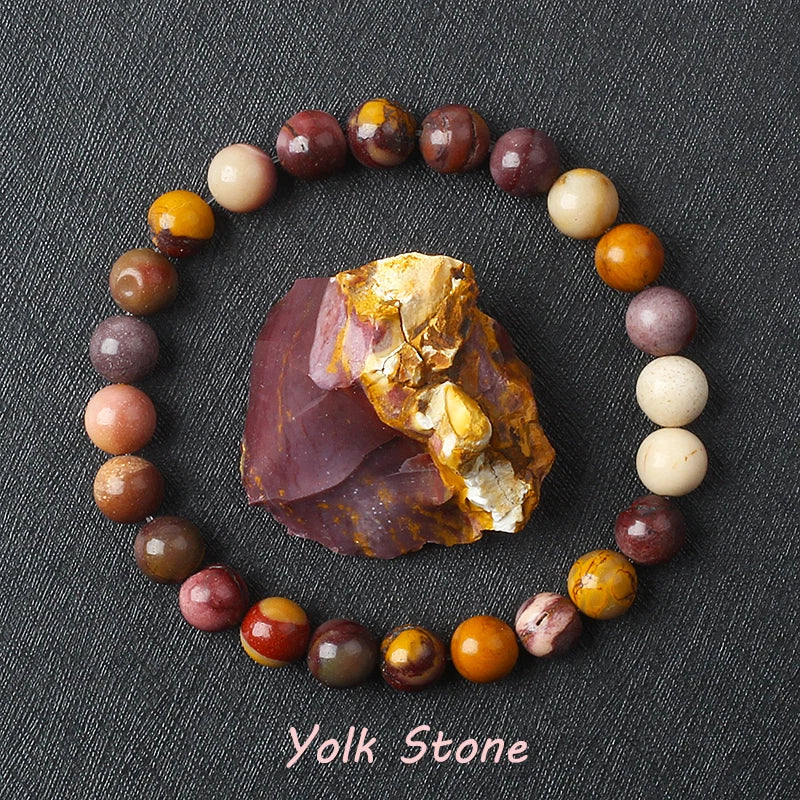 Geniune Epidote Zoisite Bead Bracelet Homme Natural Quartz Lava Tiger Eye Stone Bracelet Made of Natural Stone Jewelry for Women