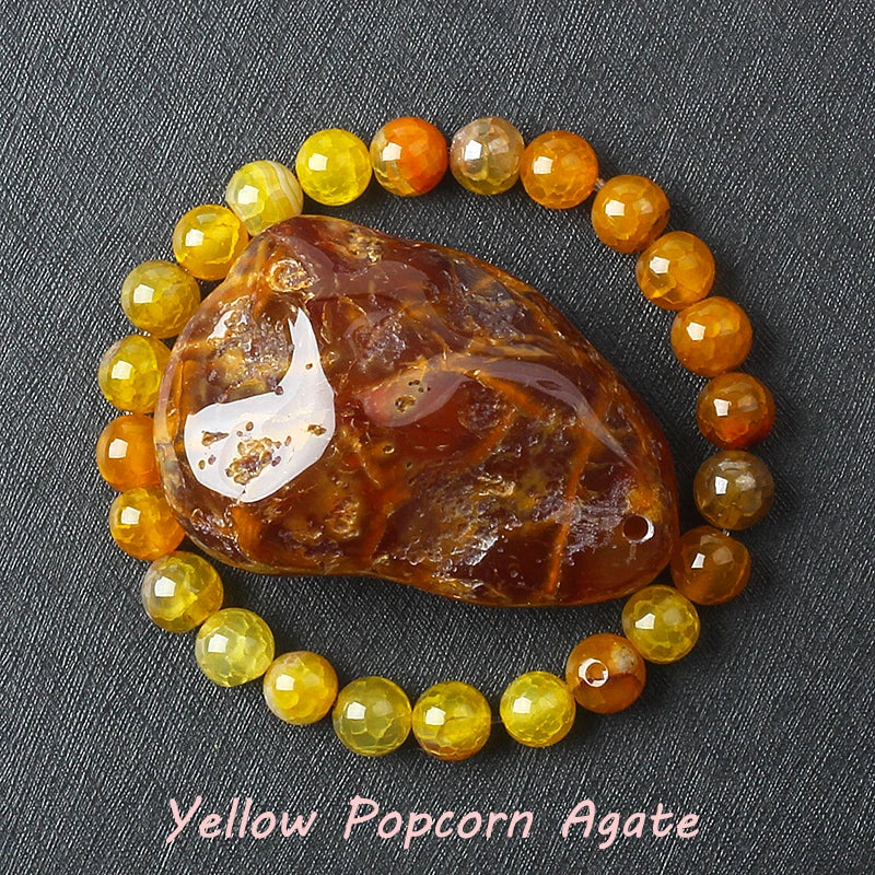 Geniune Epidote Zoisite Bead Bracelet Homme Natural Quartz Lava Tiger Eye Stone Bracelet Made of Natural Stone Jewelry for Women