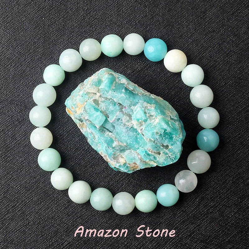 Geniune Epidote Zoisite Bead Bracelet Homme Natural Quartz Lava Tiger Eye Stone Bracelet Made of Natural Stone Jewelry for Women